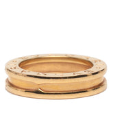 ブルガリ ビーゼロワン リング 指輪 #49 K18YG イエローゴールド レディース BVLGARI 【中古】